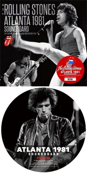 Photo1: THE ROLLING STONES - ATLANTA 1981 SOUNDBOARD 2CD (with new label & artworks) (1)