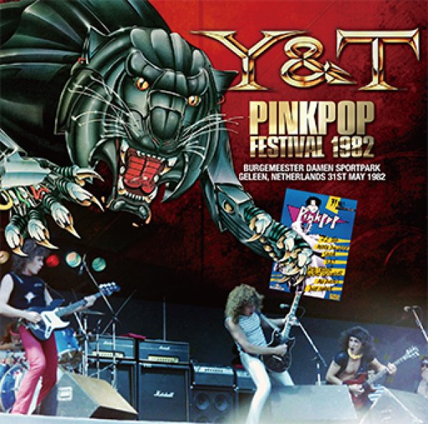 Photo1: Y&T - PINKPOP FESTIVAL 1982 CD [ZODIAC 520] (1)