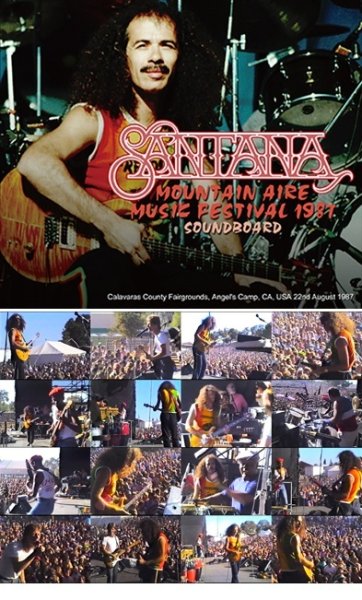 Photo1: SANTANA - MOUNTAIN AIRE 1987 SOUNDBOARD 2CDR+DVDR [Uxbridge 2861] (1)
