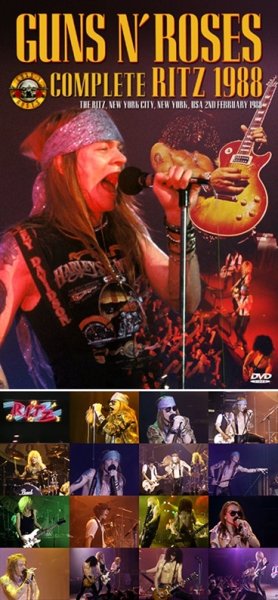 Photo1: GUNS N' ROSES - COMPLETE RITZ 1988 DVDR [Shades 2677] (1)