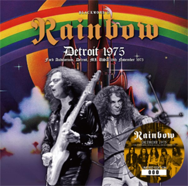 Photo1: BLACKMORE'S RAINBOW - DETROIT 1975 2CD [RISING ARROW-083] (1)