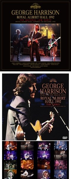 Photo1: GEORGE HARRISON - ROYAL ALBERT HALL 1992 2CD plus Bonus DVDR "ROYAL ALBERT HALL 1992: THE VIDEO" [Merseyside 027] (1)