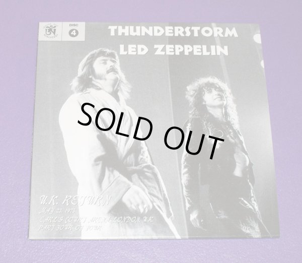 Photo10: LED ZEPPELIN - THUNDERSTORM 4CD  [TARANTURA] ★★★STOCK ITEM / OUT OF PRINT / VERY RARE★★★ (10)