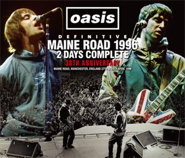Photo1: OASIS - DEFINITIVE MAINE ROAD 1996 2 DAYS COMPLETE: 30TH ANNIVERSARY 4CD [Wardour-711]  (1)