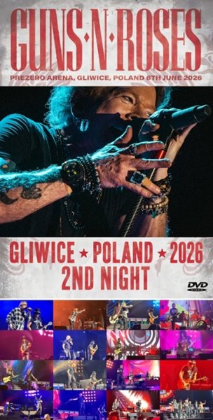 Photo1: GUNS N' ROSES - GLIWICE, POLAND 2026 2ND NIGHT 2DVDR [Shades 2679] (1)