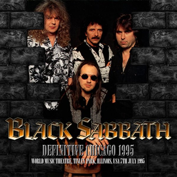 Photo1:  BLACK SABBATH - DEFINITIVE CHICAGO 1995 2CD [ZODIAC 325] (1)