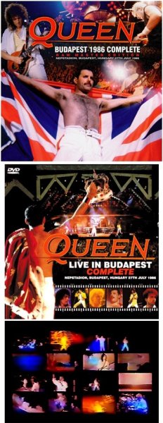 Photo1: QUEEN - BUDAPEST 1986 COMPLETE: RAW MASTER EDITION 2CDR + Ltd Bonus DVDR "LIVE IN BUDAPEST COMPLETE" [Uxbridge 491]  (1)