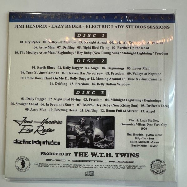 Photo2: JIMI HENDRIX - EZY RYDER "Winding Road at Dawn" 3CD [EMPRESS VALLEY] (2)