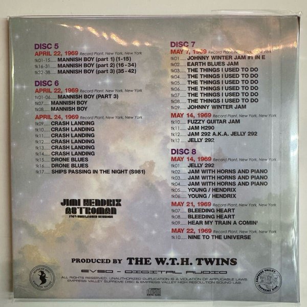 Photo5: JIMI HENDRIX - ASTROMAN "Heroes of the Galaxy" 18CD + Bonus BOX SET [EMPRESS VALLEY] (5)
