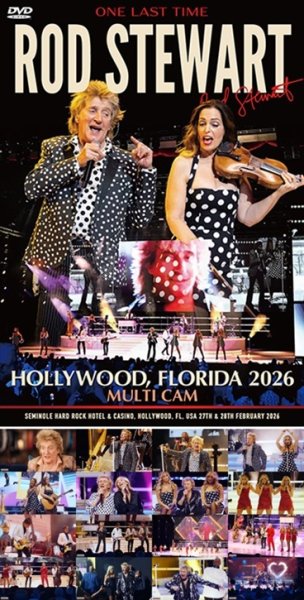 Photo1: ROD STEWART - HOLLYWOOD, FLORIDA 2026 MULTI CAM DVDR [Uxbridge 2894] (1)