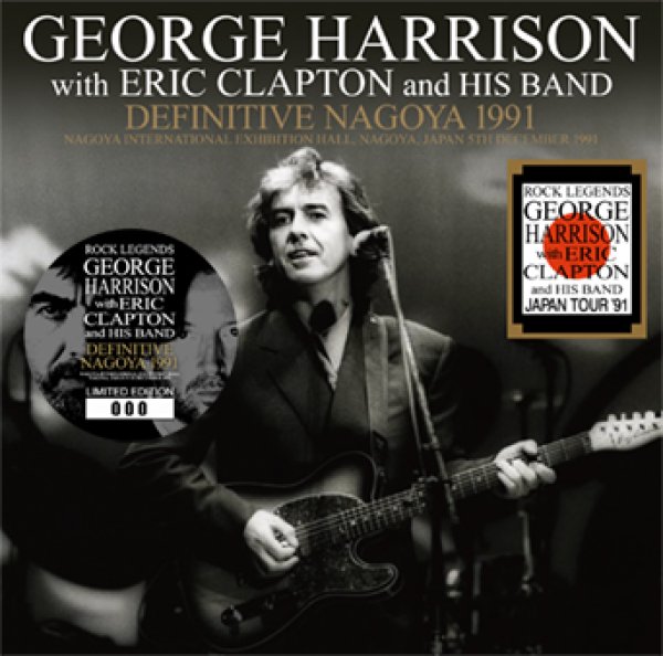 Photo1: GEORGE HARRISON WITH ERIC CLAPTON AND HIS BAND - DEFINITIVE NAGOYA 1991 2CD [Tricone 277/278] (1)