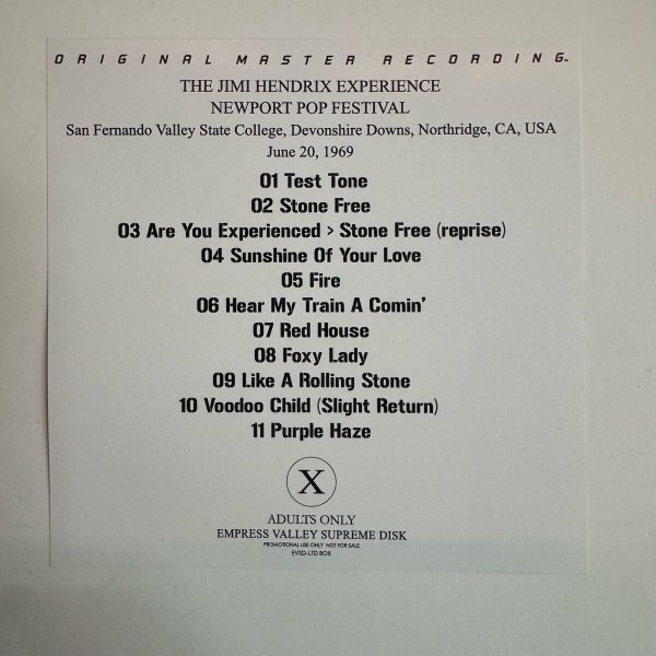 Photo10: JIMI HENDRIX - ASTROMAN "Heroes of the Galaxy" 18CD + Bonus BOX SET [EMPRESS VALLEY] (10)