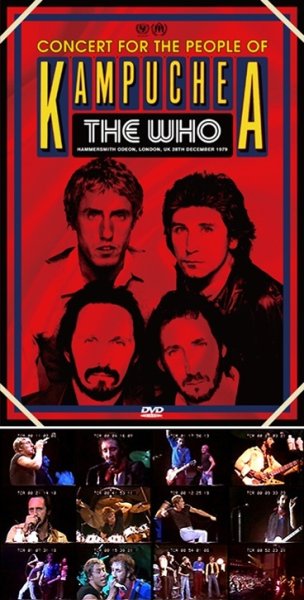 Photo1: THE WHO - CONCERT FOR THE PEOPLE OF KAMPUCHEA DVDR (1)