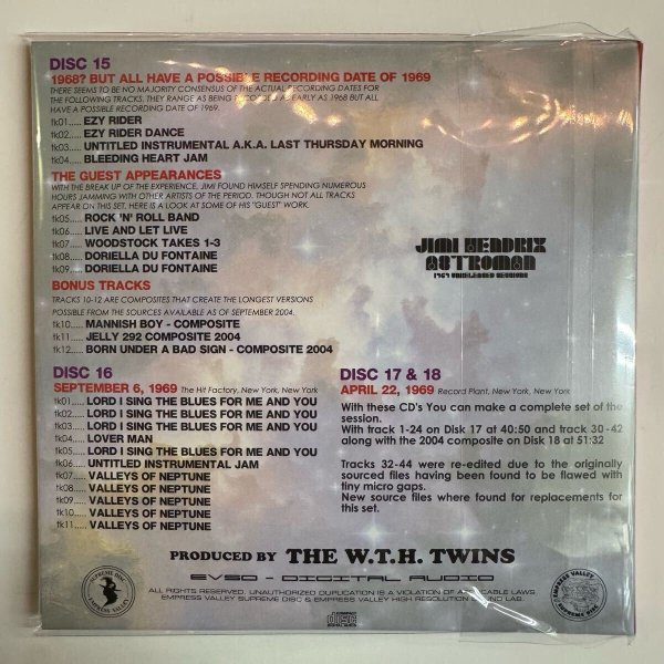 Photo8: JIMI HENDRIX - ASTROMAN "Heroes of the Galaxy" 18CD + Bonus BOX SET [EMPRESS VALLEY] (8)