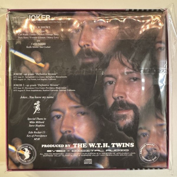 Photo2: ERIC CLAPTON - JOKER 8CD BOX SET 2nd EDITION [EMPRESS VALLEY] (2)