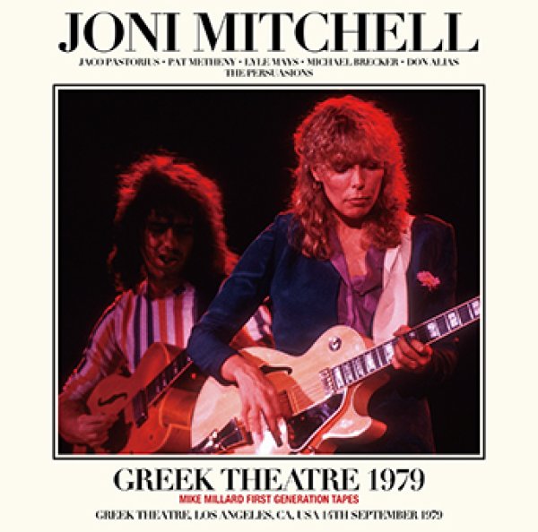 Photo1: JONI MITCHELL - GREEK THEATRE 1979: MIKE MILLARD FIRST GENERATION TAPES 2CD [ZION-188] (1)