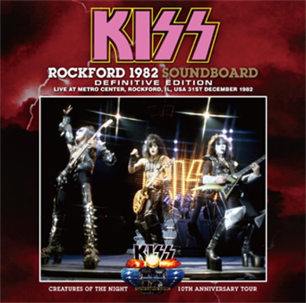 Photo1: KISS - ROCKFORD 1982 SOUNDBOARD DEFINITIVE EDITION 2CD [ZODIAC 849]   (1)