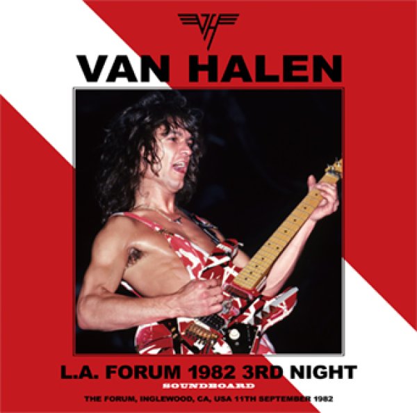 Photo1: VAN HALEN - L.A. FORUM 1982 3RD NIGHT SOUNDBOARD 2CD [ZODIAC 803] (1)