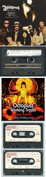 Photo1: WHITESNAKE - DEFINITIVE SLIDE IT IN WORKING TRACKS CD plus Bonus CDR "COZY POWELL / OCTOPUSS WORKING TRACKS [ZODIAC 831] (1)