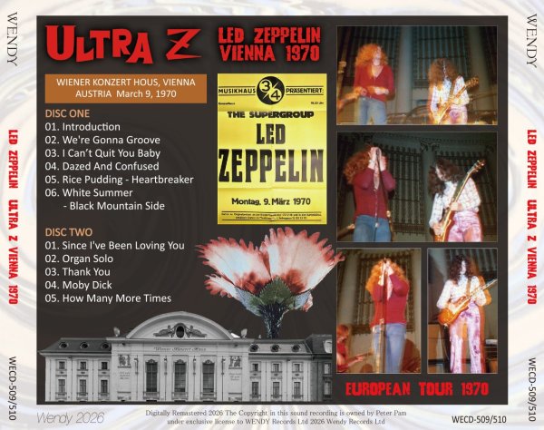 Photo2: LED ZEPPELIN - 1970 ULTRA Z 2CD [WENDY] (2)
