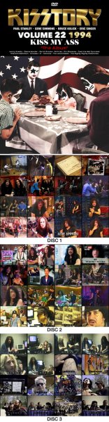 Photo1: KISS - KISSTORY 22 1994 KISS MY ASS‘THE ALBUM’ 3DVDR [Shades 2692] (1)