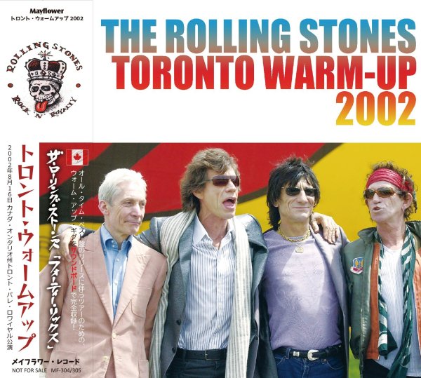 Photo1: THE ROLLING STONES - 2002 TORONTO WARM-UP 2CD [MAYFLOWER] (1)