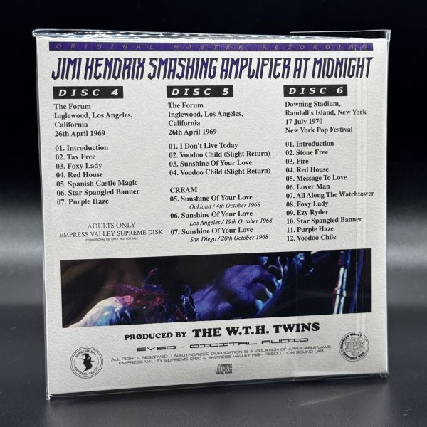 Photo6: JIMI HENDRIX - SMASHING AMPLIFIER AT MIDNIGHT 6CD [EMPRESS VALLEY] (6)