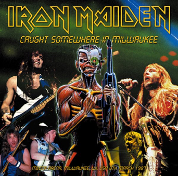 Photo1: IRON MAIDEN - CAUGHT SOMEWHERE IN MILWAUKEE 2CDR [Shades 2693] (1)