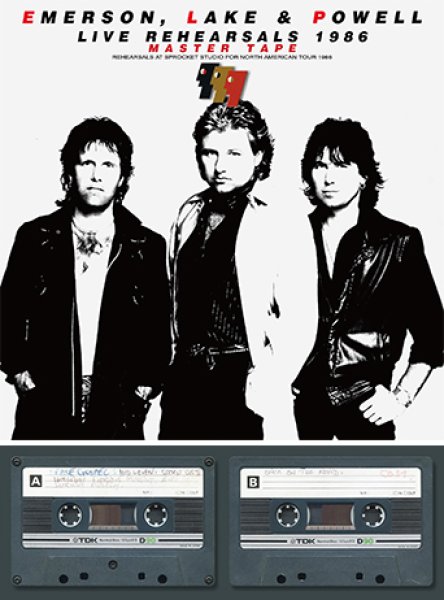 Photo1: EMERSON, LAKE & POWELL - LIVE REHEARSALS 1986: MASTER TAPE 2CD [Virtuoso 280/281] (1)