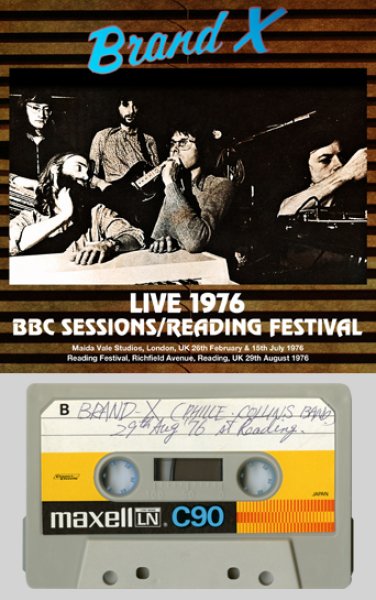 Photo1: BRAND X - LIVE 1976: BBC SESSIONS / READING FESTIVAL 2CDR [Amity 593] (1)