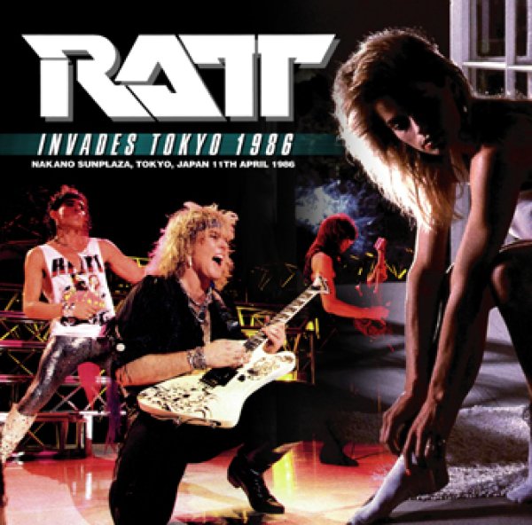 Photo1: RATT - INVADES TOKYO 1986 2CDR [Shades 572] (1)