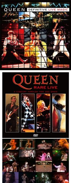 Photo1: QUEEN - DEFINITIVE LIVE MAGIC CD + Ltd Bonus DVDR "RARE LIVE" (1)