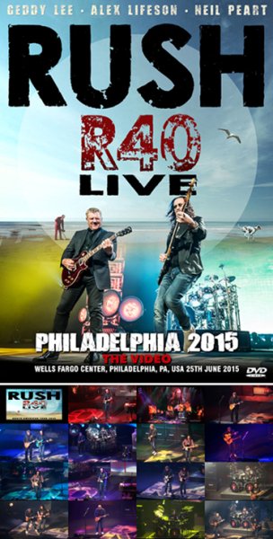 Photo1: RUSH - PHILADELPHIA 2015 THE VIDEO 2DVDR [Uxbridge 2915] (1)