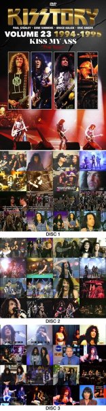 Photo1: KISS - KISSTORY 23 1994-1995 KISS MY ASS "THE TOUR" 3DVDR [Shades 2698] (1)