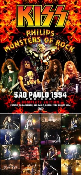 Photo1: KISS - SAO PAULO 1994 PRO-SHOT COMPLETE EDITION DVDR [Shades 2694] (1)