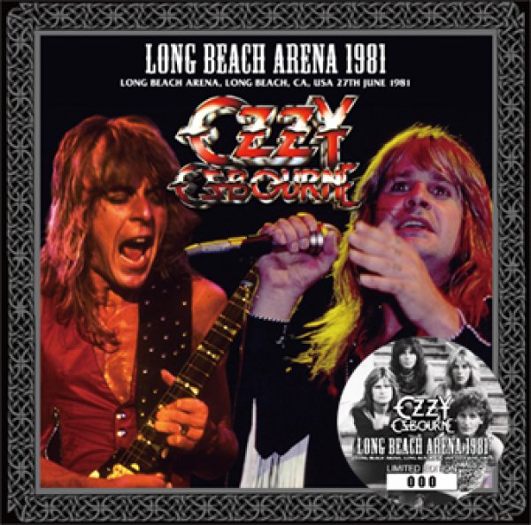 Photo1: OZZY OSBOURNE - LONG BEACH ARENA 1981 CD [ZODIAC 878] (1)