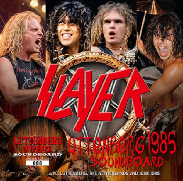 Photo1: SLAYER - LUTTENBERG 1985 SOUNDBOARD CD [ZODIAC 879] (1)