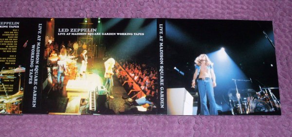 Photo5: LED ZEPPELIN - MADISON SQUARE GARDEN WORKING TAPES 3CD + DVD [EMPRESS VALLEY] ★★★STOCK ITEM / OUT OF PRINT / VERY RARE★★★ (5)