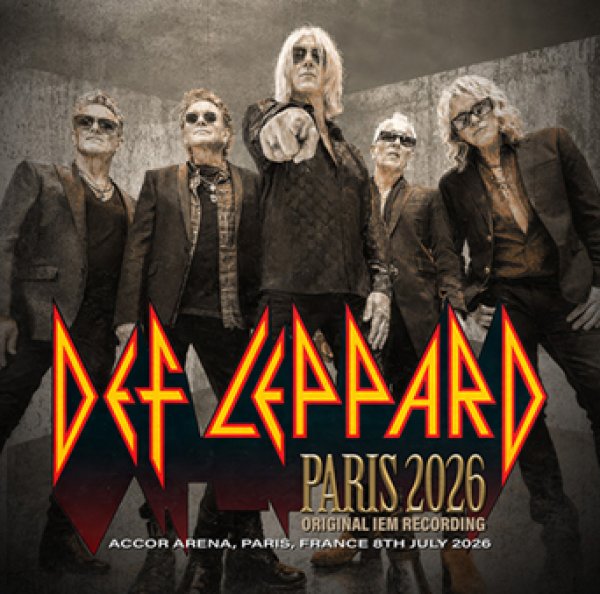 Photo1: DEF LEPPARD - PARIS 2026 ORIGINAL IEM RECORDING 2CDR [Shades 2705] (1)