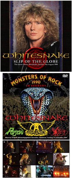 Photo1: WHITESNAKE - SLIP OF THE GLOBE 2CD + Ltd Bonus DVDR "MONSTERS OF ROCK 1990 IN GERMANY" [ZODIAC 092] (1)
