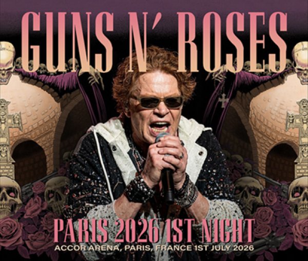 Photo1: GUNS N' ROSES - PARIS 2026 1ST NIGHT 3CDR [Shades 2702] (1)