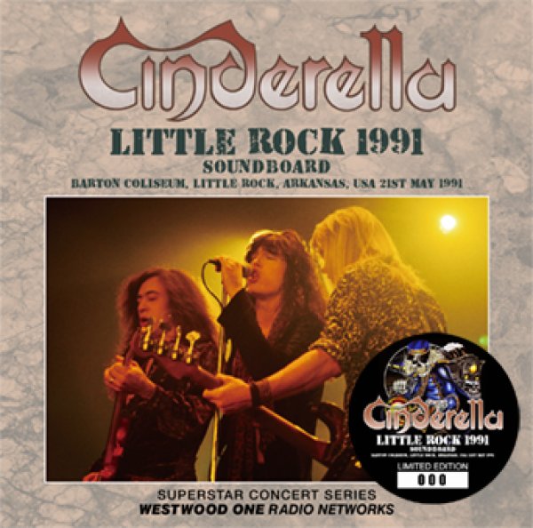 Photo1: CINDERELLA - LITTLE ROCK 1991 SOUNDBOARD CD [ZODIAC 882] (1)