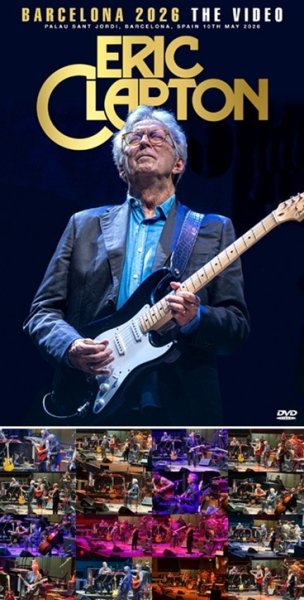 Photo1: ERIC CLAPTON - BARCELONA 2026 THE VIDEO DVDR [Uxbridge 2925] (1)