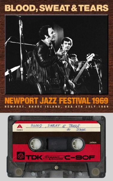Photo1: BLOOD SWEAT & TEARS - NEWPORT JAZZ FESTIVAL 1969 CDR [Uxbridge 1219] (1)
