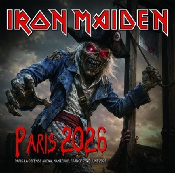 Photo1: IRON MAIDEN - PARIS 2026 2CDR [Shades 2704] (1)