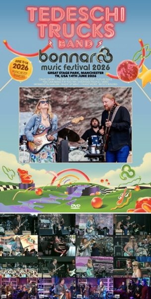 Photo1: TEDESCHI TRUCKS BAND - BONNAROO MUSIC FESTIVAL 2026 DVDR [Uxbridge 2923] (1)