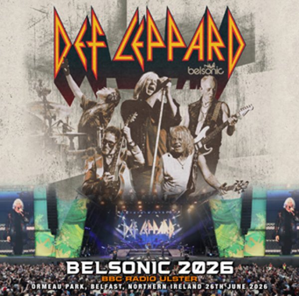 Photo1: DEF LEPPARD - BELSONIC 2026 BBC RADIO ULSTER 2CDR [Shades 2706] (1)