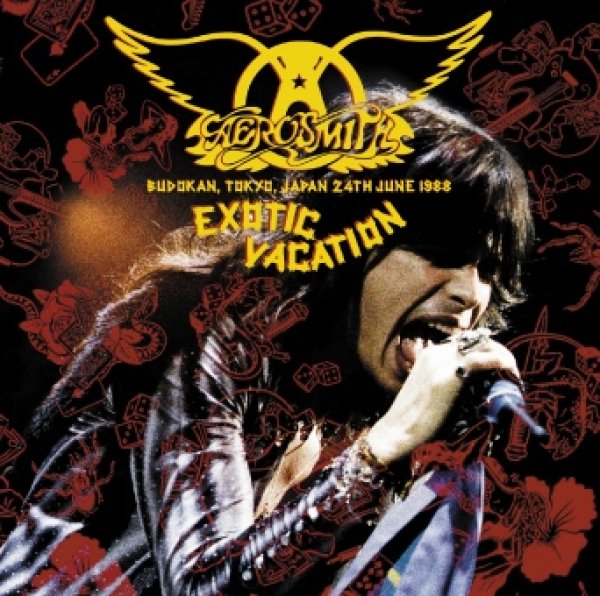 Photo1: AEROSMITH - EXOTIC VACATION：BUDOKAN 1988 2CDR [Shades 166] (1)
