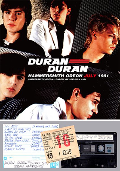 Photo1: DURAN DURAN - HAMMERSMITH ODEON JULY 1981 2CD [Wardour-393] (1)