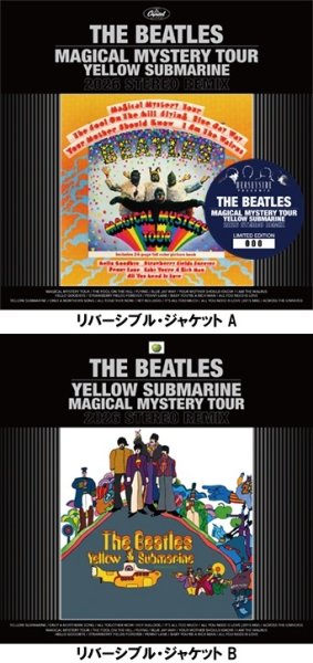 Photo1: THE BEATLES - MAGICAL MYSTERY TOUR/YELLOW SUBMARINE: 2026 STEREO REMIX 2CD [Merseyside 034] (1)